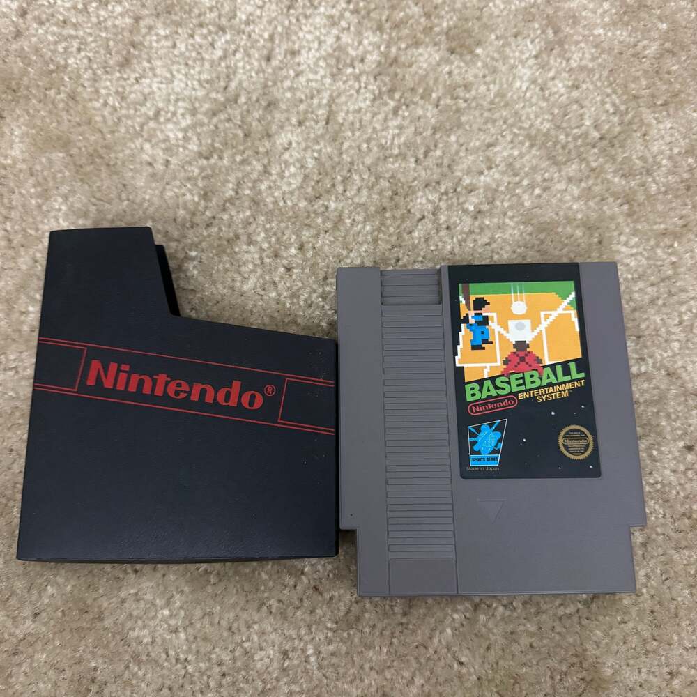 Baseball (Nintendo Entertainment System, NES 1985) Cart Only